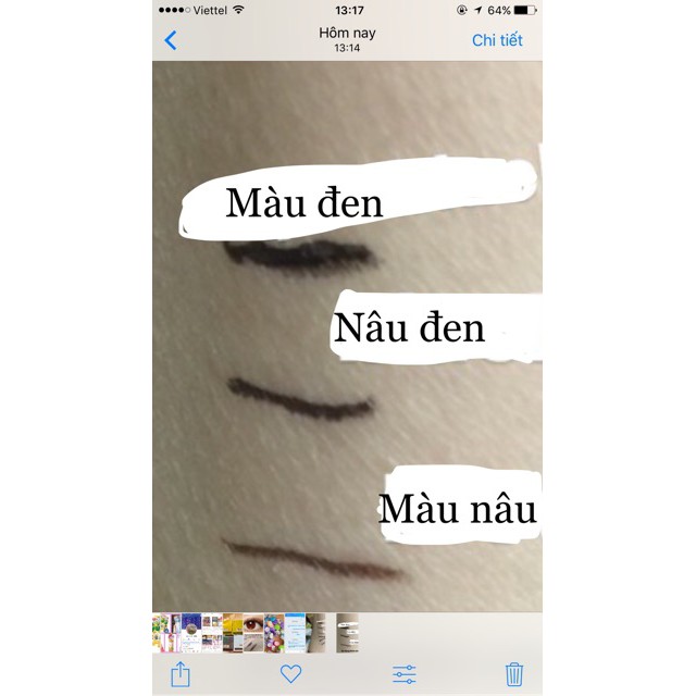 Chì kẻ mắt nước kiss me nhật bản lâu trôi, hàng chuẩn nhật à
