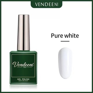 sơn gel trắng đen trắng sữa vendeeni 15ml