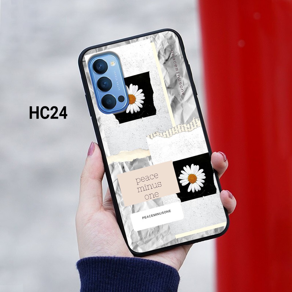 [HOT] Ốp lưng RENO 4 - RENO 4 PRO in hình họa tiết hoa cúc cực hot 2020