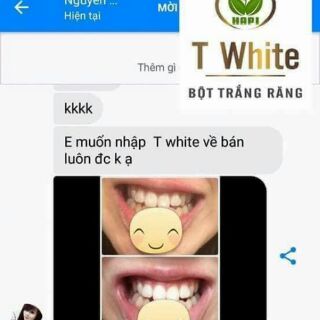 Bột trắng răng -TWhite