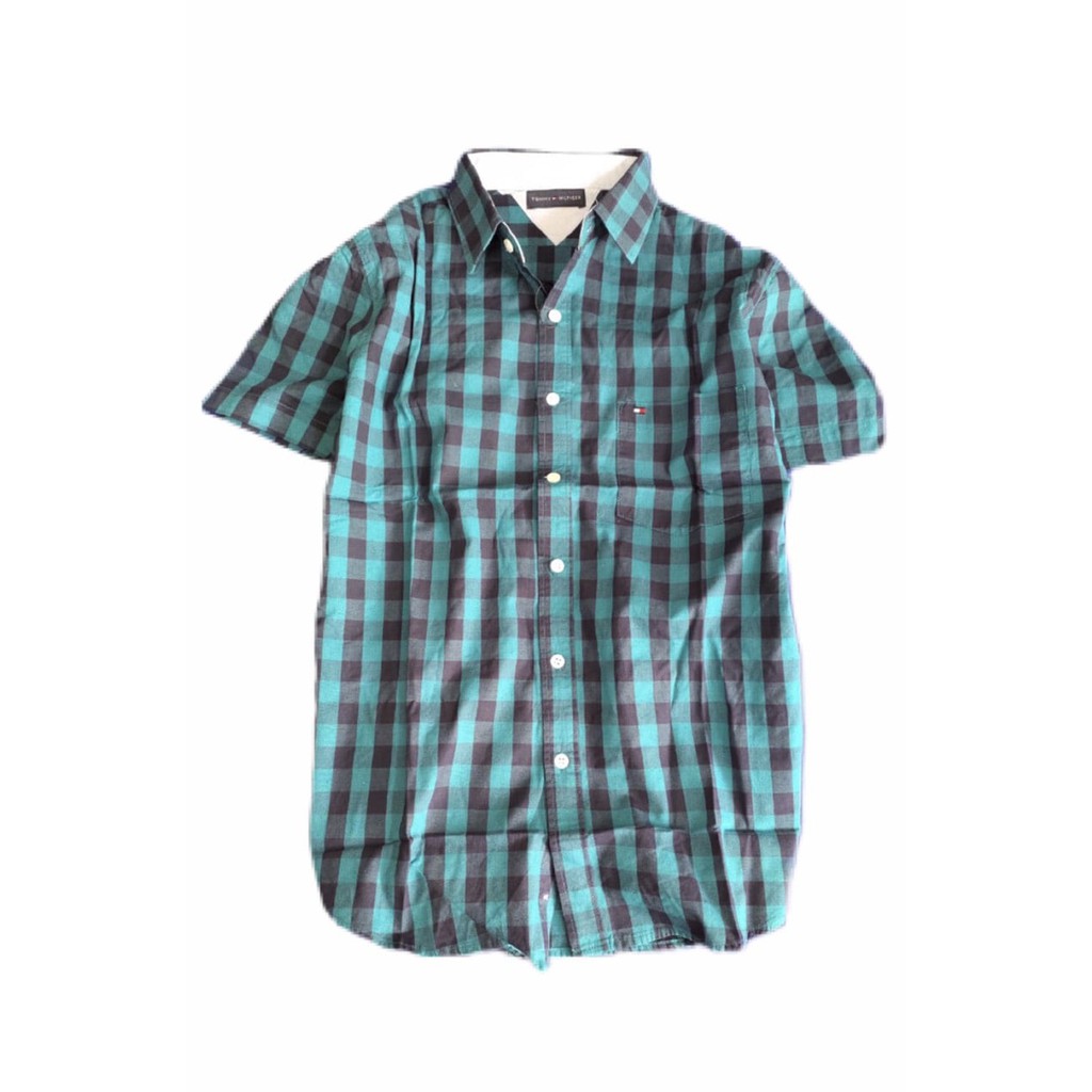 ÁO SƠ MI NAM SỌC CARO TAY NGẮN SIÊU ĐẸP | BigBuy360 - bigbuy360.vn