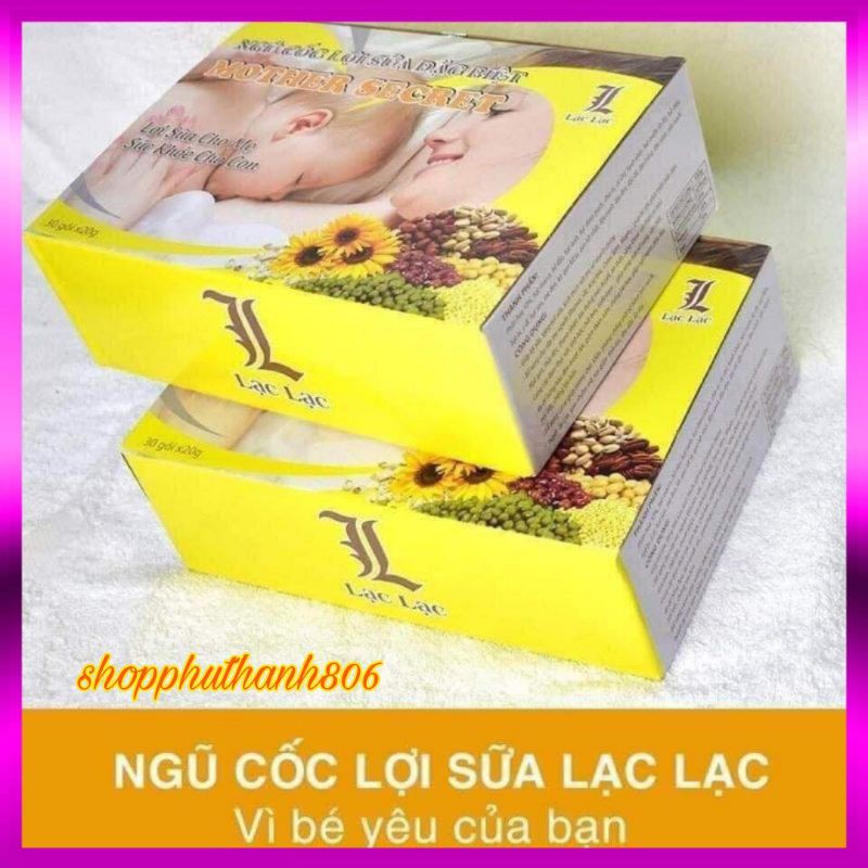 (Combo 2 hộp) Ngũ cốc lợi sữa lạc lạc 30 gói/hộp- Ngũ cốc lợi sữa cho mẹ- Ngũ cốc lạc lạc chính hãng | BigBuy360 - bigbuy360.vn