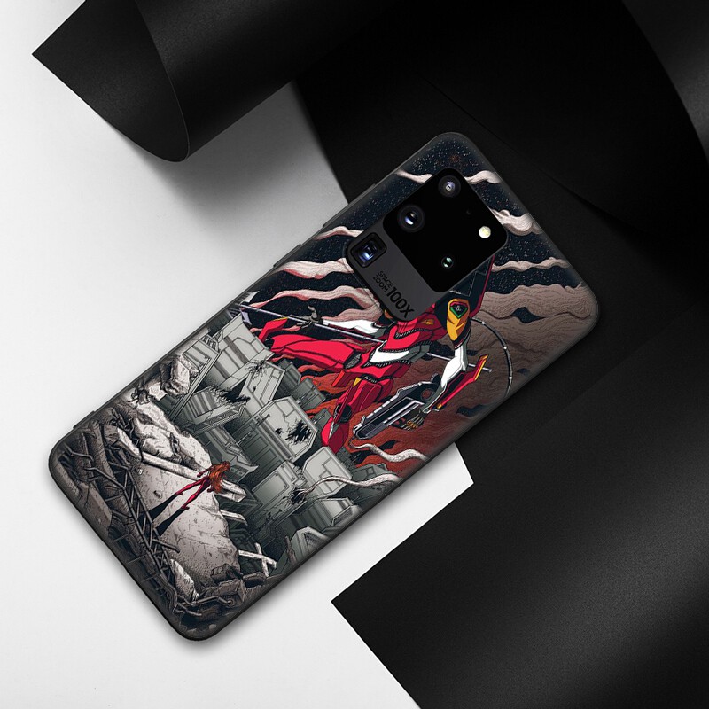 Samsung Galaxy J2 J4 J5 J6 Plus J7 J8 Prime Core Pro J4+ J6+ J730 2018 Casing Soft Case 98LU Neon Genesis Evangelion mobile phone case