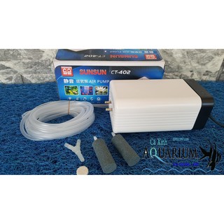 Máy sủi oxy SUNSUN CT - 402 siêu êm