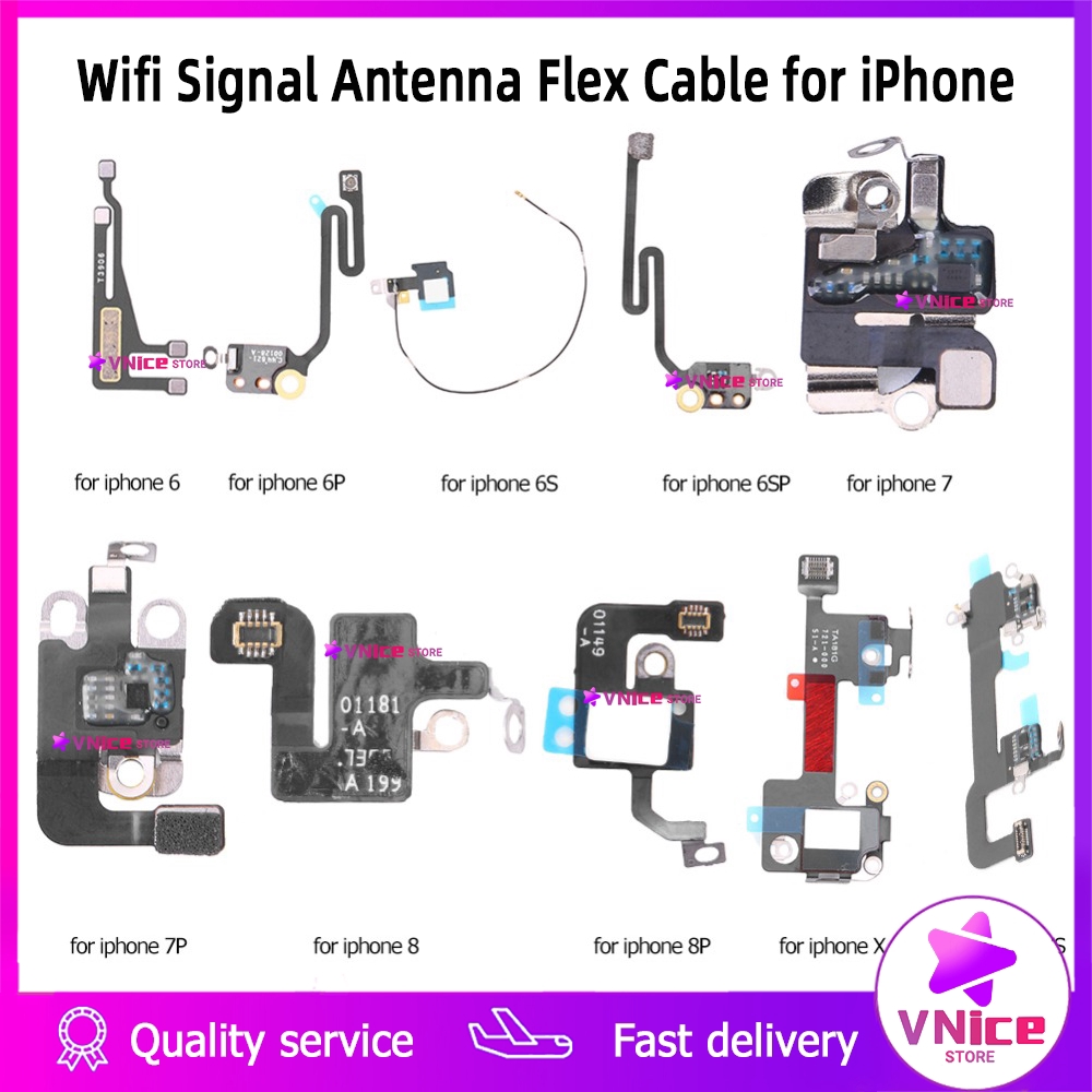 Cáp ăng ten tín hiệu wifi cho Iphone 5 6 S Plus 7 8 X