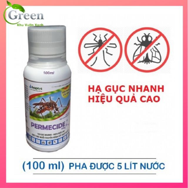 Thuốc diệt muỗi hạ gụt nhanh,hiệu quả cao Permecide 50EC 100ml