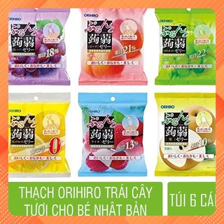 Thạch trái cây Orihiro Nhật Bản 120G