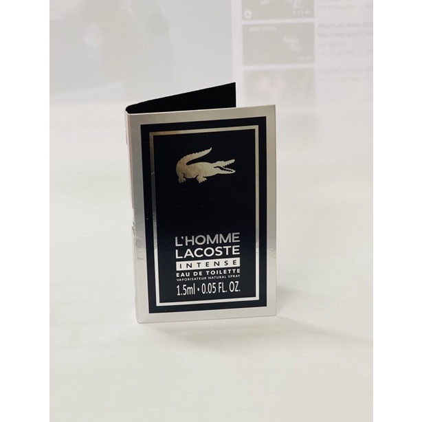 Vial Nước hoa Lacoste L'Homme Lacoste EDT 1.5ml.