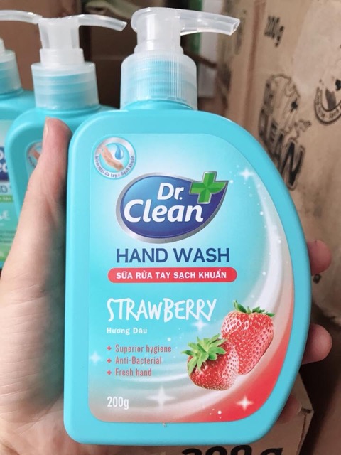 Nước rửa tay DR CLEAN hương hoa quả siêu thơm