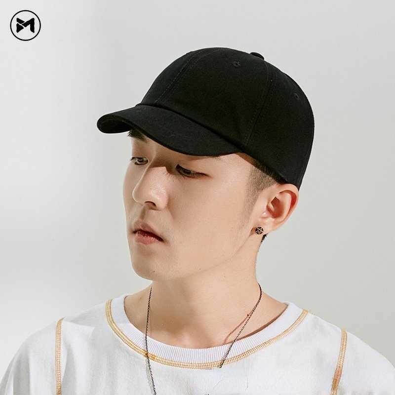 Mũ Lưỡi Trai Màu Trơn Phong Cách Retro Mỹ Hàng Mới 2022