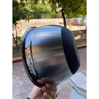 Thau inox đế cao su 20cm