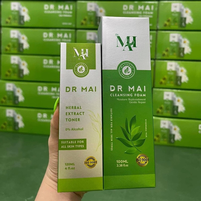 SỮA RỬA MẶT DR MAI kèm đầu cọ