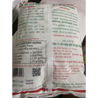 Bột Mì Táo Đỏ Số 8 - Bột Mì Đa Dụng Cao Cấp