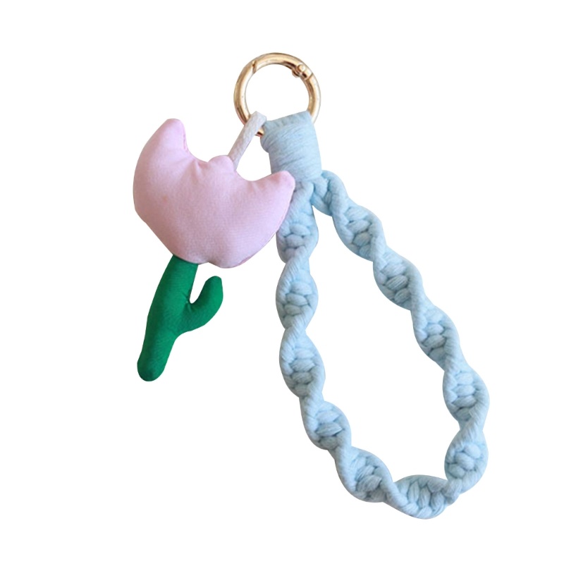 Móc Khóa Hình Bông Hoa 3D Trang Trí Xinh Xắn