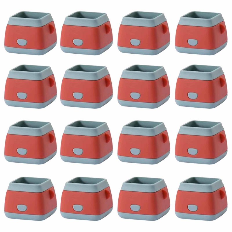 Set 16 Vỏ Bọc Chân Ghế / Đồ Nội Thất Di Chuyển Yên Tĩnh &amp; Sàn Nhà