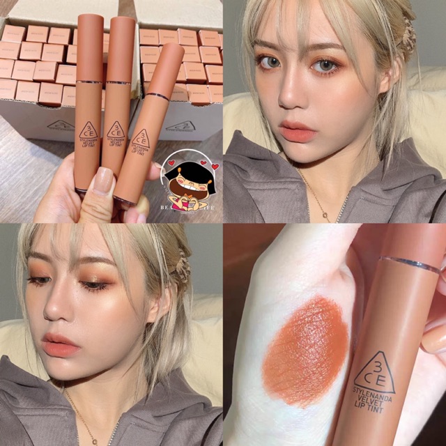 Son 3CE Velvet Lip Tint màu New Nude