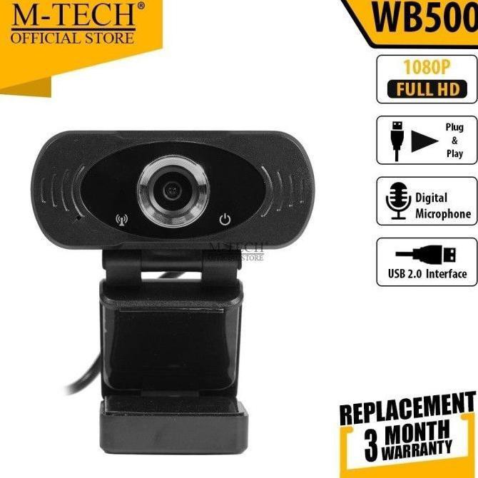 Webcam M-Tech Wb500 Độ Phân Giải 1080p | BigBuy360 - bigbuy360.vn