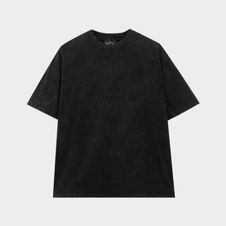 Áo thun nam washed chữ in nổi NASS