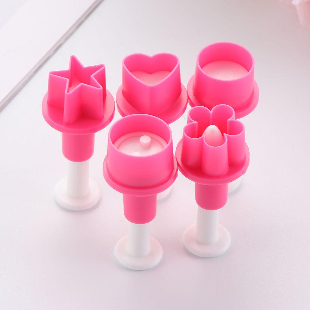 Bộ 5 Khuôn Cắt Bánh Quy Hình Trái Tim Ngôi Sao
