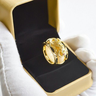 Nhẫn mạ vàng 18K Rồng Đỏ
