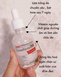 Combo 3 món DA 7 DAY WHITENING PROGRAM GLUTATHIONE 700 v-AMPLE