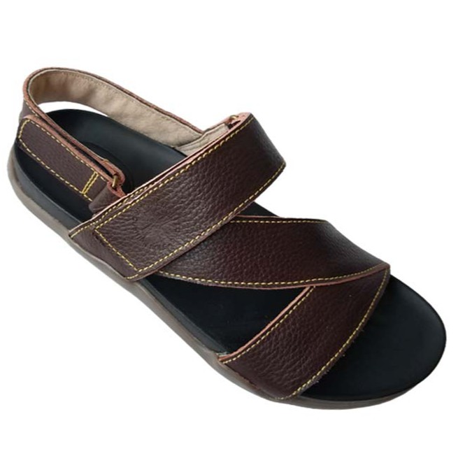 Giày sandal Nam da Bò đế Doctor BIGBEN Cao Cấp SD39