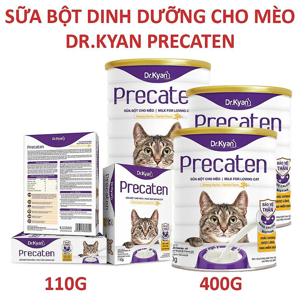 Sữa Bột Cho Mèo Precaten Dr.Kyan -Sữa Cho Mèo Con và Mèo Mẹ Mang Thai