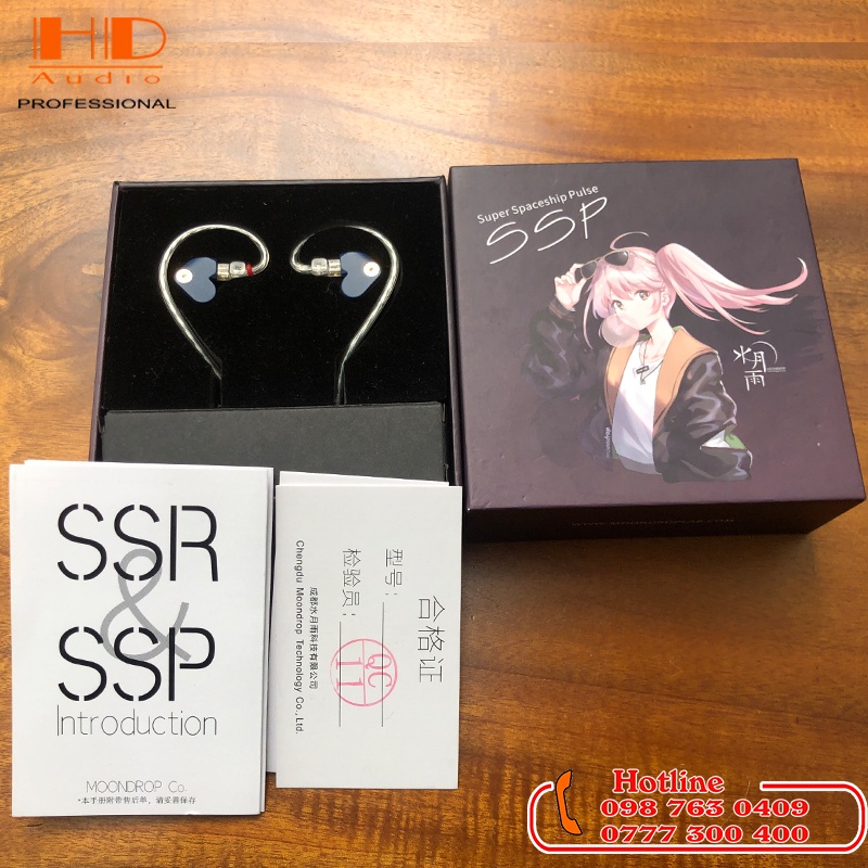 Tai Nghe MOONDROP SSP Hifi inear