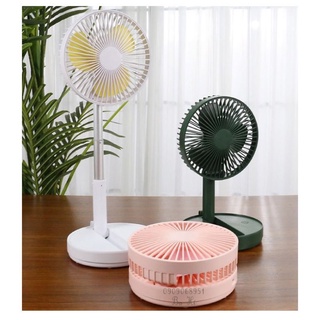 Quạt sạc tích điện gấp gọn hay kéo dài đa năng