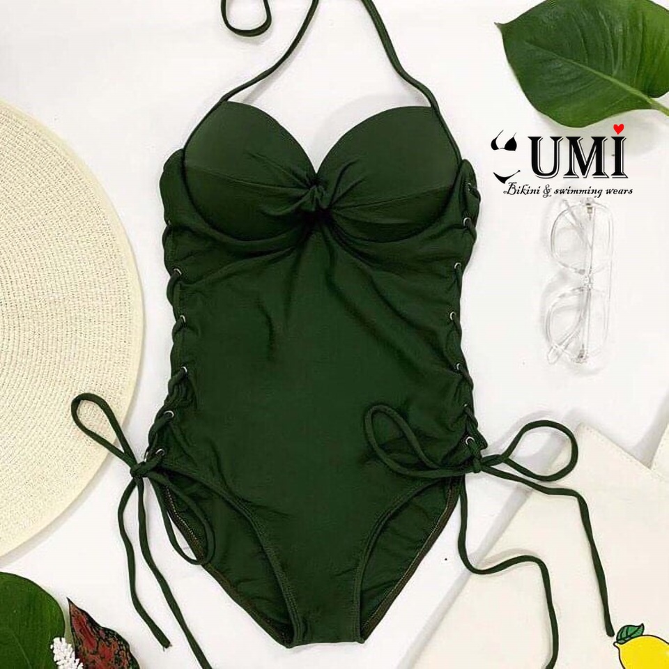 Bikini bộ bơi 1 mảnh Liền Thân Dây Rút Eo-secxy cực tôn dáng- bikinistore Bộ Sưu Tập Đồ Bơi Nữ