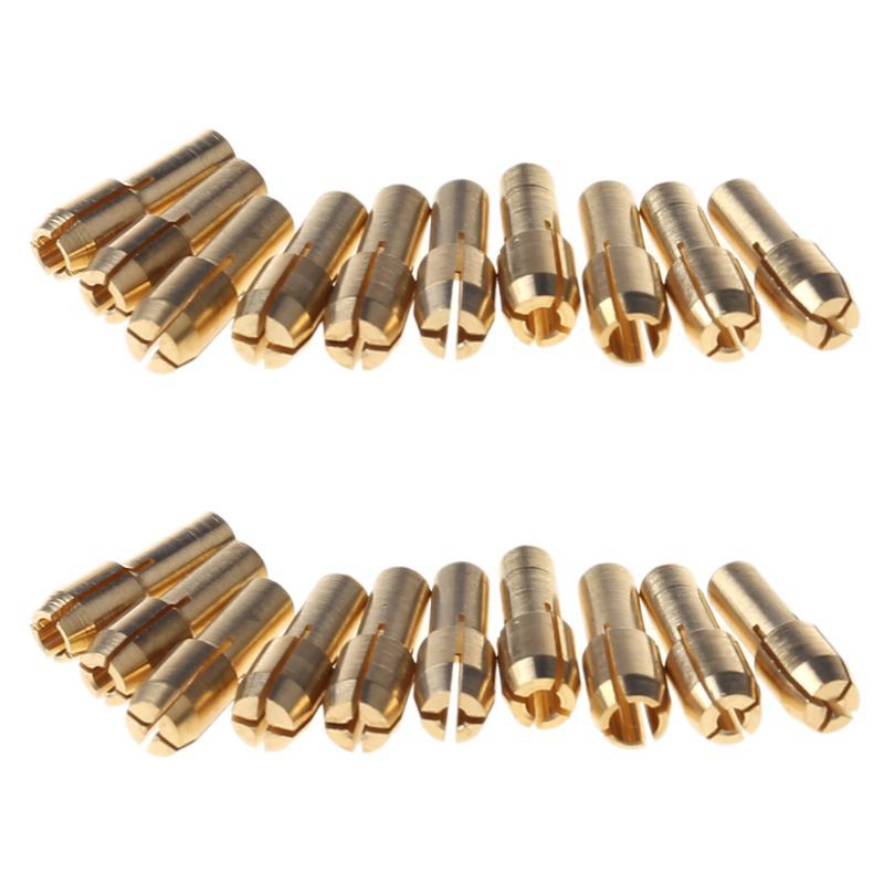 Set 10 đầu kẹp mũi khoan kích thước 0.5-3.2mm 4.3mm