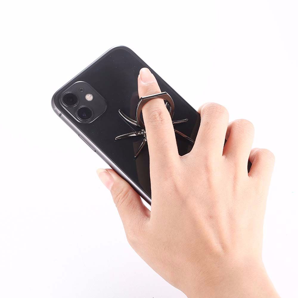 Vòng Nhẫn Đỡ Điện Thoại Xoay 360 Độ Bằng Kim Loại Nhiều Màu Sang Trọng