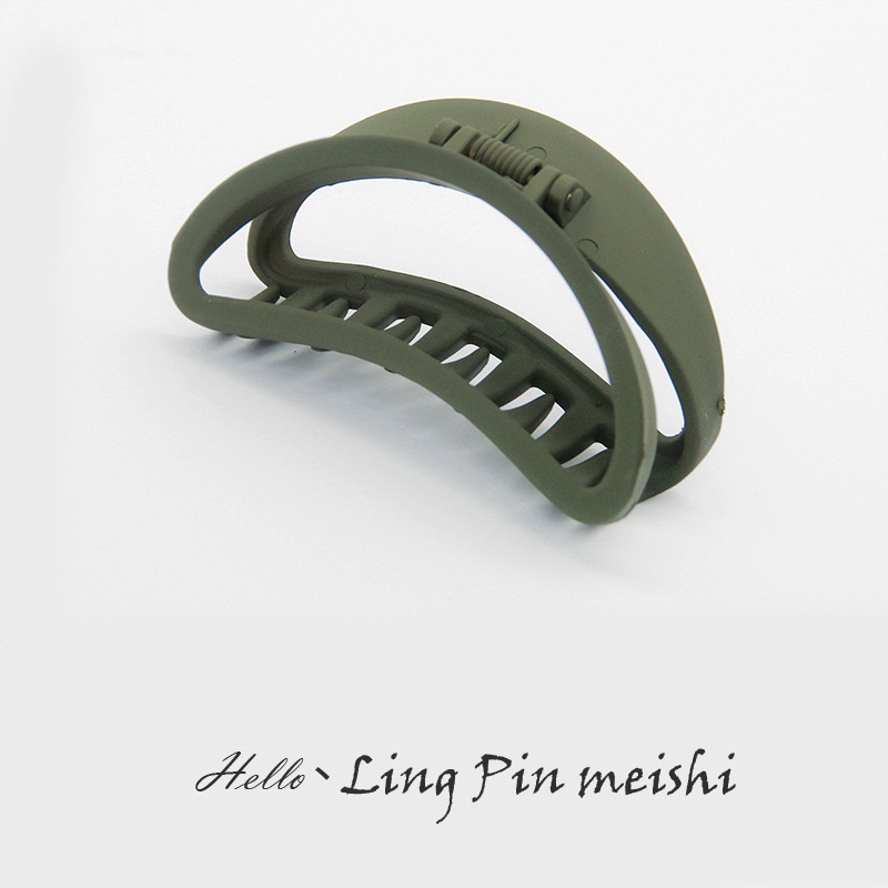 Kẹp tóc cá mập, cặp tóc càng cua vòng cung rỗng hottrend Hàn Quốc KT36