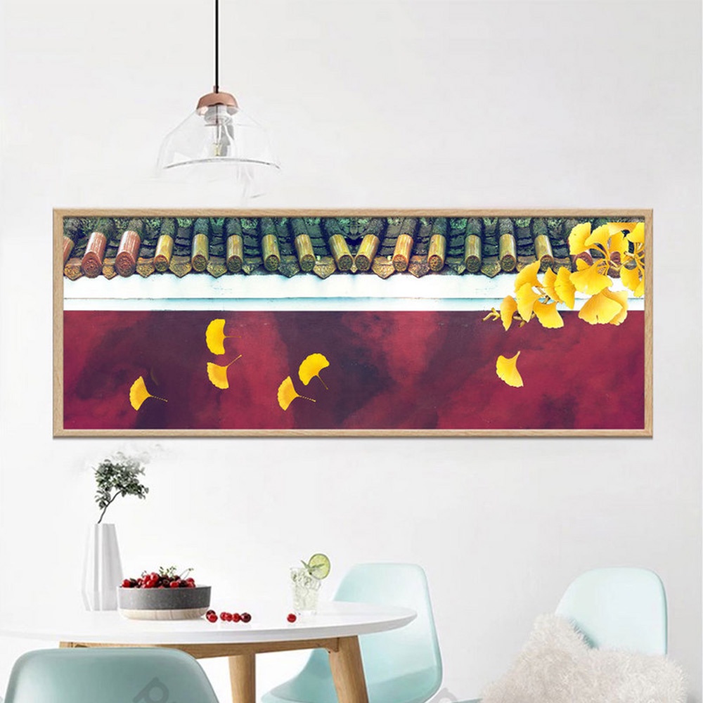 In hình ép gỗ Laminate TRANH TRUNG QUỐC - Mẫu 7 (1 Ngang 20x60, 30x90). In ảnh theo yêu cầu