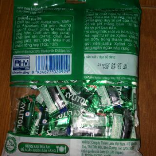 Kẹo xylitol gói 55 chiếc × 2,9g
