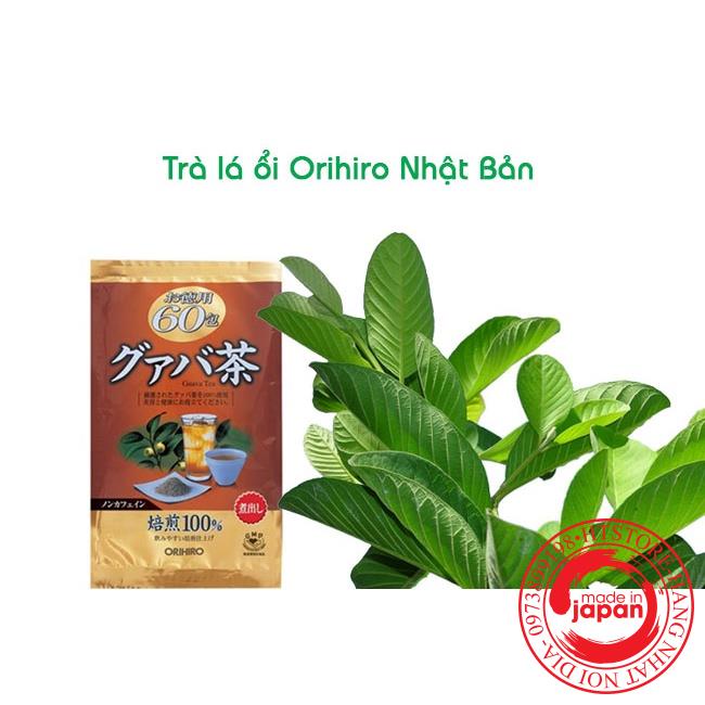 [Orihiro] Trà ổi hỗ trợ giảm cân Orihiro 60 gói - Giảm cân nhật bản