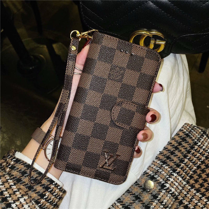 Bao Da Điện Thoại Nắp Lật Dạng Ví Lv Gucci Có Giá Đỡ Và Dây Đeo Cho Samsung Note 20 Ultra Note 10 Plus Note 9