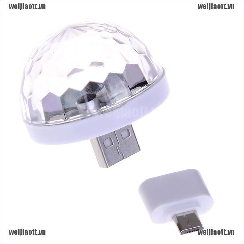 Đèn Led Disco Mini 4w Cổng Usb