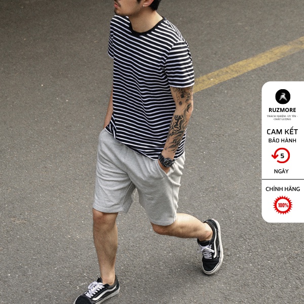 Áo Phông Cổ Tròn Pull Nam Gap Mát, Áo thun nam Cổ tròn Cao Cấp Chính Hãng Local Brand Giá Rẻ AP6 | BigBuy360 - bigbuy360.vn