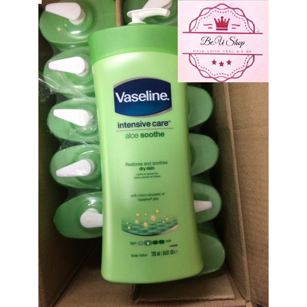 {Cam Kết Chính Hãng} Sữa Dưỡng Thể Vaseline xuất khẩu MỸ - MẪU MỚI - 725ml - 24.51 oz | BigBuy360 - bigbuy360.vn