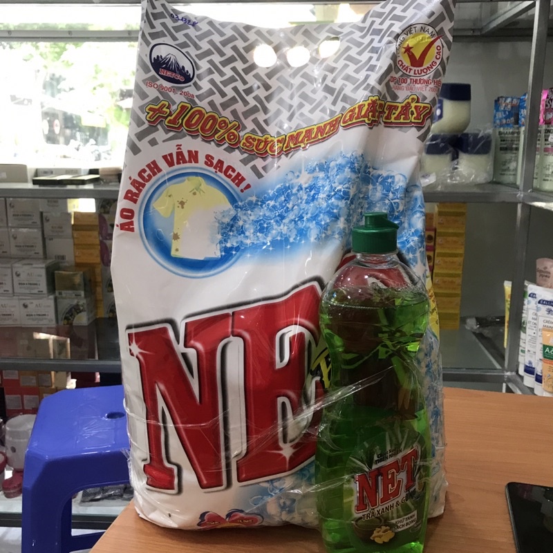 Bột giặt NET Extra hoa thiên nhiên 5,5kg
