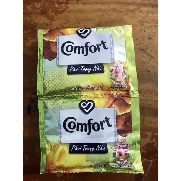 COMBO 3 DÂY NƯỚC XẢ LÀM MỀM VẢI COMFORT ĐẬM ĐẶC (1 DÂY 10 GÓI / 1 GÓI 20ml )