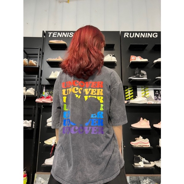 Áo thun Un cover whash hàng cáo cấp chất liệu cotton 100%  form rộng oversize nam nữ