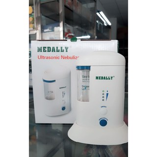 Máy xông khí dung siêu âm Medally TCN-02WG + tặng kèm hôp khẩu trang 3 lớp kháng khuẩn