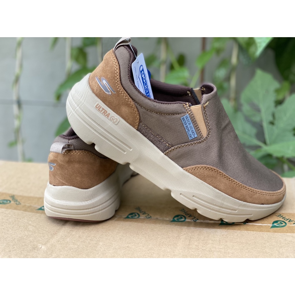 Giày thể thao Skecher nam đế cao, kiểu giày slipon, Et8