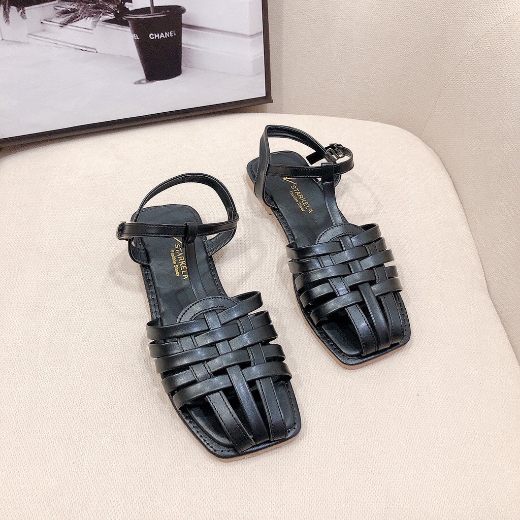 Sandal dây rọ đế đúc độc đáo chất da chuẩn xịn cực tôn chân kiểu dáng Hot Trend dành cho nữ