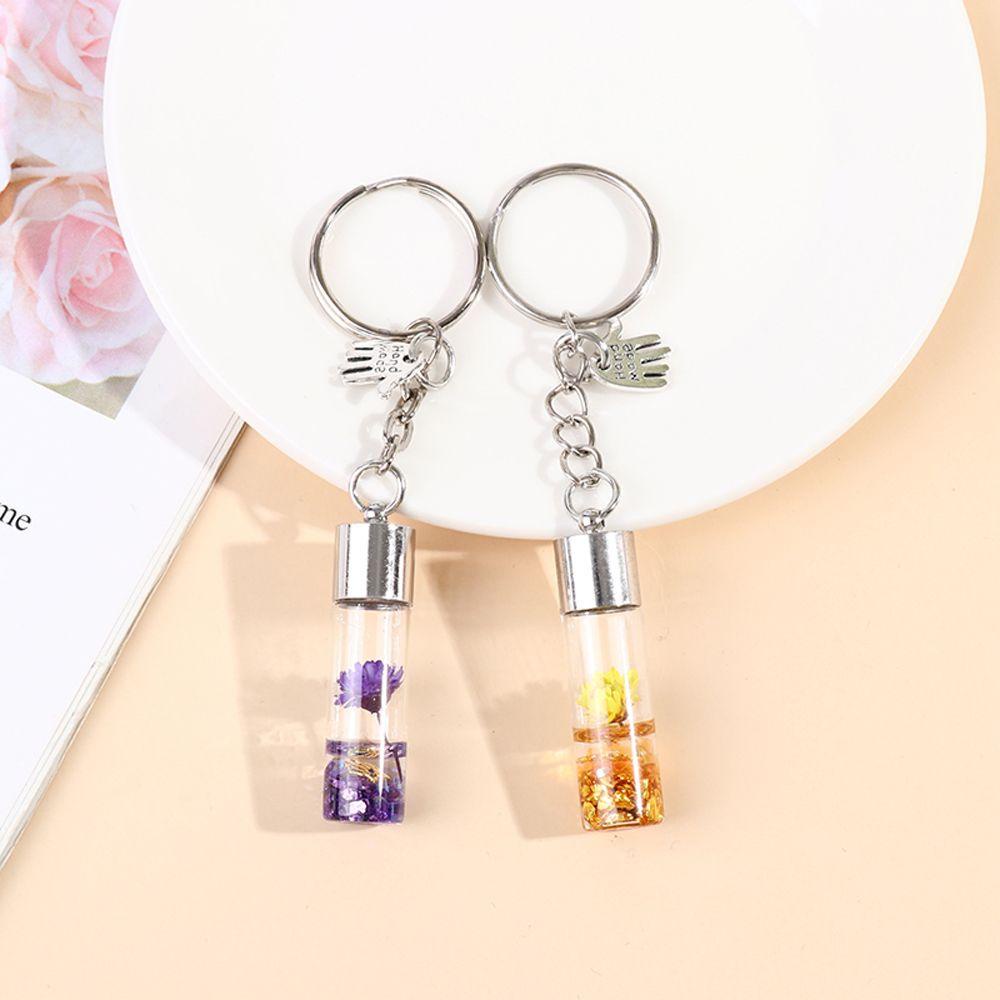 Móc Khóa Hình Hoa Bất Tử Dễ Thương
