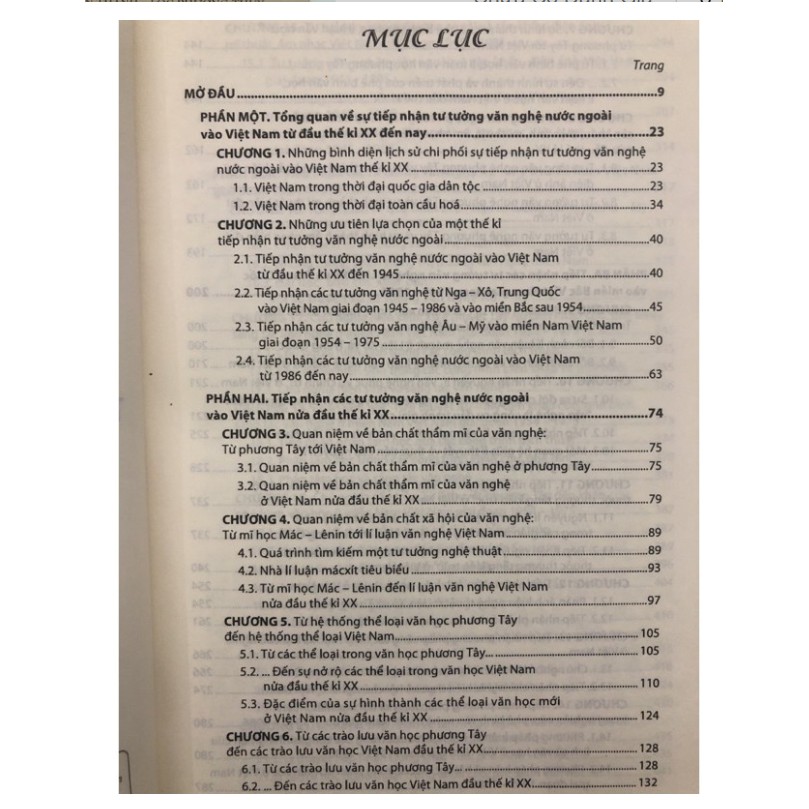 Sách - Việt Nam Một thế kỉ tiếp nhận tư tưởng văn nghệ nước ngoài