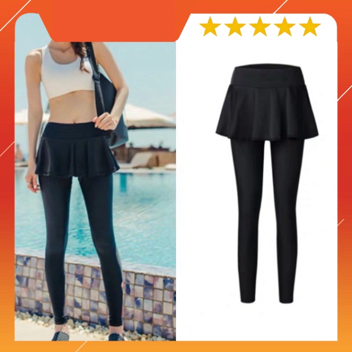 Quần bơi nữ dài dạng váy (lẻ) - SIÊU HOT