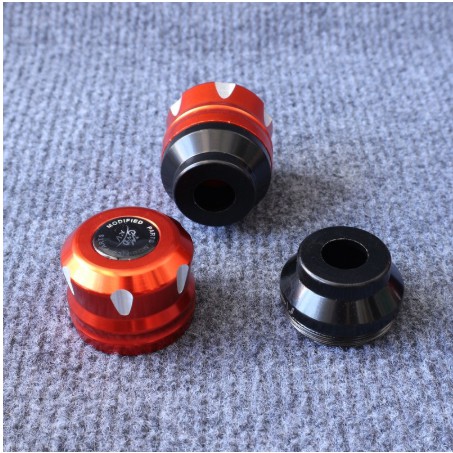 CHỐNG ĐỔ BÁNH TRƯỚC CHẤT LIỆU NHÔM CNC CỨNG CÁP VÀ SẮC SẢO NHIỀU MÀU SẮC LỰA CHỌN( GIÁ 1 CẶP )